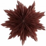 Watt & Veke Závěsná svítící hvězda Oslo Red Ochre 44 cm, červená barva, papír – Hledejceny.cz