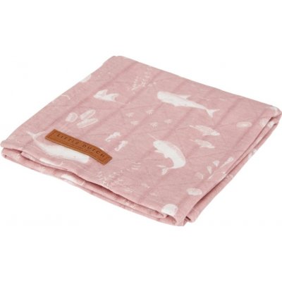 Little Dutch Osuška 120×120 cm Ocean Pink 2020 – Zboží Dáma