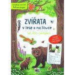 Svět zvířat v samolepkách zvířata v lese a na louce – Zboží Mobilmania