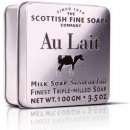 Scottish Fine Soaps mýdlo v plechu Au Lait 100 g