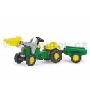 Rolly Toys John Deere nakladač + přívěs