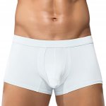 Erotické modré viskózové boxerky s váčkem pro intimní partie pro penis – Zboží Dáma