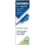 SANORIN NAS 0,5MG/ML NAS SPR SOL 1X10ML – Hledejceny.cz