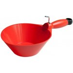 Naběračka plastová oranžová pevná 160 mm