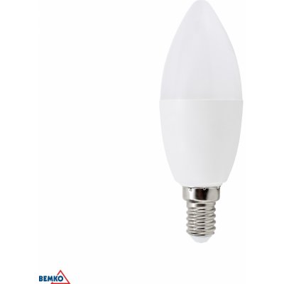 Bemko LED žárovka SAMSUNG INSIDE E14 C37 7,5W 6500K