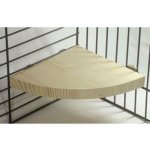 Karlie Flamingo dřevěné patro/sedátko do klece pro hlodavce 14 x 14 x 1,8 cm – Zboží Mobilmania