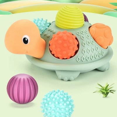 Bavytoy Želva s míčky do vany – Hledejceny.cz