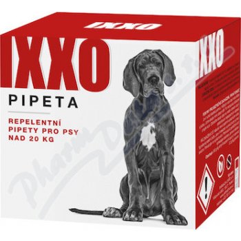 IXXO Repelentní pipeta pro psy nad 20 kg 6 x 10 ml