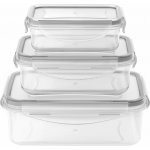 Siguro Sada dóz na potraviny Fresh Keeper, 0,24 l + 0,5 l + 1 l 3 ks – Zboží Mobilmania