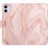 Pouzdro a kryt na mobilní telefon Apple Pouzdro iSaprio iPhone 11 Rose Gold Marble