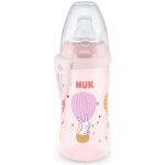 Nuk kojenecká láhev Active Cup růžová motiv zajíčka 300ml – Hledejceny.cz