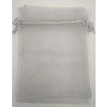 Dárkový sáček organza 7,5x10cm stříbrný – Zboží Živě