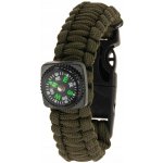 TFY SV6063 Vodotěsný náramek Survival s příslušenstvím 5v1 zelená – Zboží Dáma