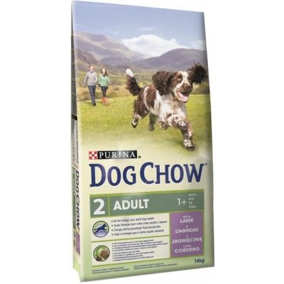 PURINA Dog Chow Adult Lamb & Rice 14 kg – Zboží Mobilmania