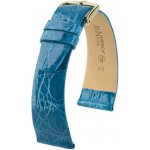 Hirsch Světle modrý Prestige L 02208083-1 Krokodýlí kůže – Sleviste.cz