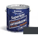 Detecha SuperKov Satin RAL 7016 pololesk 2,5kg šedý antracit – HobbyKompas.cz