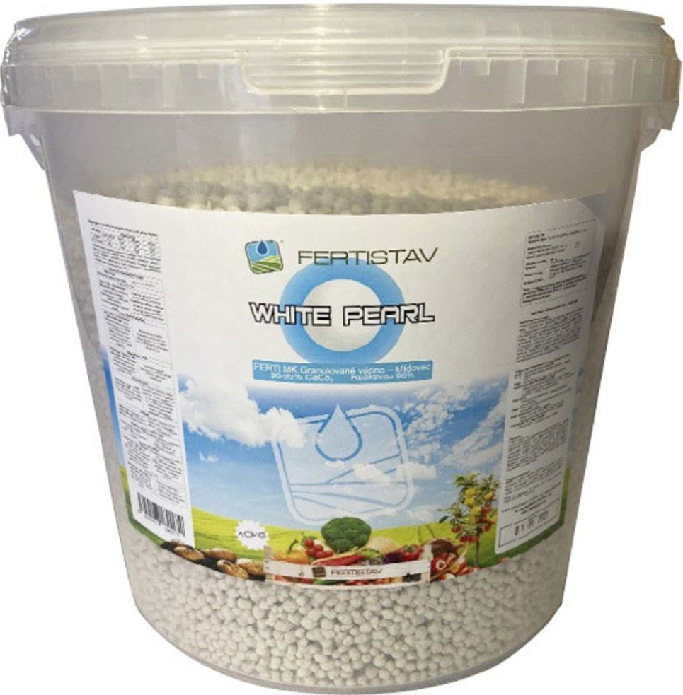 FERTISTAV Vápno granulované White pearl 10 kg