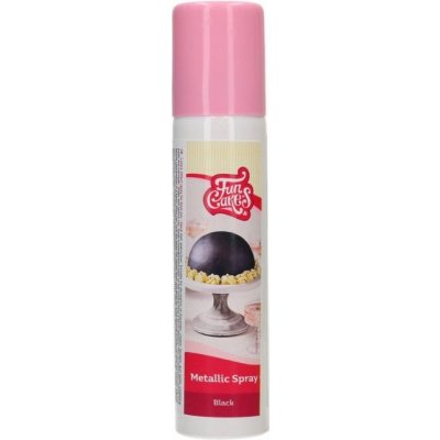 FunCakes Barva ve spreji Black Černá 100 ml – Zbozi.Blesk.cz