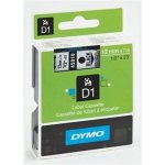 Dymo 40913 černý tisk/bílý podklad, 7m, 9mm – Zboží Dáma
