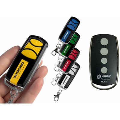 General DOORMAX RC02 DXTX - Luxusní kovový 4 kanálový dálkový ovladač VATRONIC – Sleviste.cz