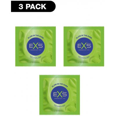 EXS Glow vegan glowing 3 pcs – Zbozi.Blesk.cz