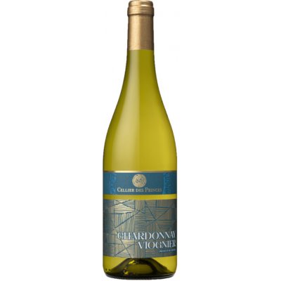 IGP Mediterannee Chardonnay-Viognier Cellier des Princes Suché bílé, 0,75 l (holá láhev) – Hledejceny.cz