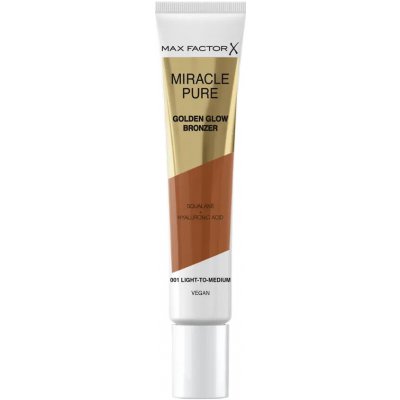 Max Factor Bronzer Miracle Pure 001 Light To Medium 10 g – Zboží Dáma