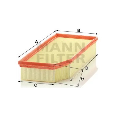 MANN FILTER Vzduchový filtr C 38 145 – Hledejceny.cz