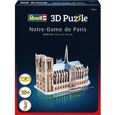 Revell 3D puzzle Notre-Dame de Paris 39 ks – Zbozi.Blesk.cz