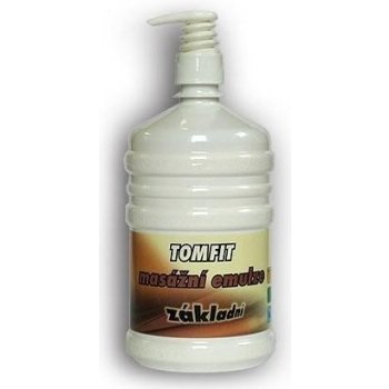 Tomfit masážní emulze základní bez parfemace 1000 ml