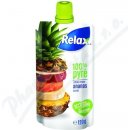 Relax 100% pyré jablko mrkev ananas banán 120 g