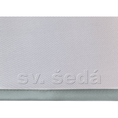 Kusová záclona Ariel - mix barev sv. šedá 120x300 – Hledejceny.cz
