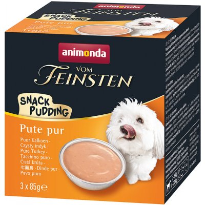 Animonda Vom Feinsten Adult Snack Pudding krůtí 3 x 85 g – Zbozi.Blesk.cz