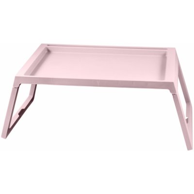 Dihome DI2644 Servírovací stolek do postele plastový 54 4x35 7x26 3cm růžová – Zboží Dáma
