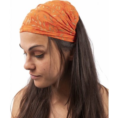 Čelenka BALI BATIK oranžová IX. – Zboží Dáma