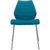 Jídelní židle Kartell Maui Soft bez područek zelená
