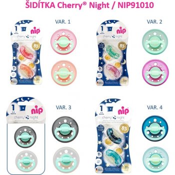 Nip Cherry night šidítko K2ksmix barev fialová