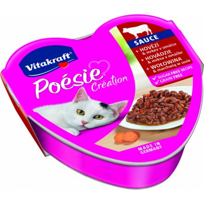 Vitakraft Cat Poésie šťáva hovězí mrkev 85 g – Hledejceny.cz