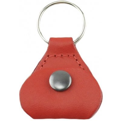 Přívěsek na klíče Perri's Leathers Pick Keychain Red