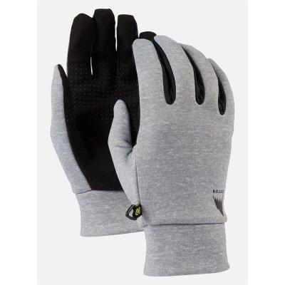 Burton mens Touch N Go Glove Liner gray heather – Sleviste.cz