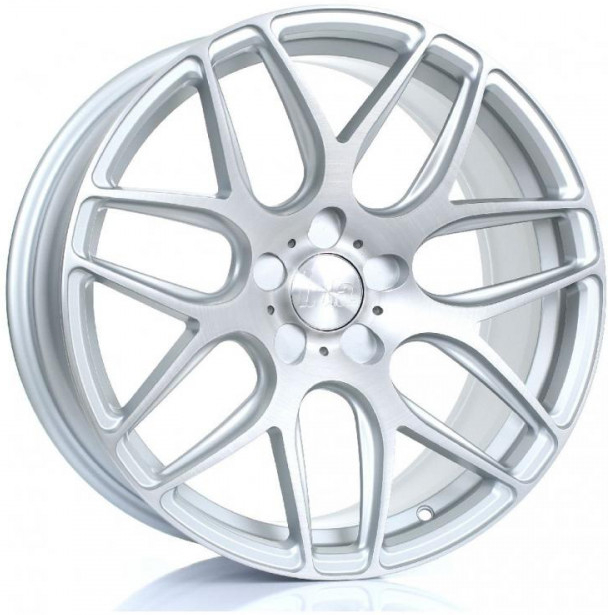Bola B8R 9,5x18 5x110 ET40-45 silver brushed polished