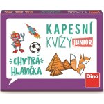 Dino Kapesní kvízy Junior chytrá hlavička – Zboží Mobilmania