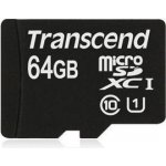 Transcend microSDXC Premium 64 GB UHS-I TS64GUSDU1 – Hledejceny.cz