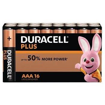 Duracell Plus Power AAA 16ks MN2400B16