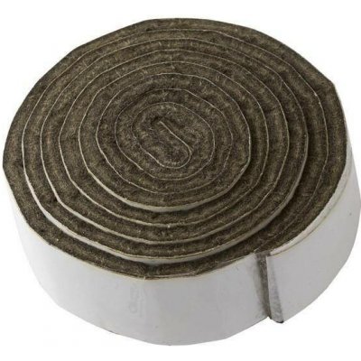 Walteco Filcový pásek 19x1000mm, samolepicí, hnědý , 84955 – Sleviste.cz