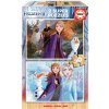 Puzzle Educa Drevené pre deti Frozen 2 x 50 dílků