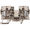 Svorkovnice Weidmüller Z-series, Feed-through terminal, Rated cross-section: 16 mm², Tension clamp connection, Wemid, Dark Beige, ZDU 16 1745230000-25 25 ks
