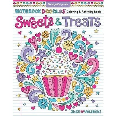 Notebook Doodles Sweets a Treats – Zboží Mobilmania