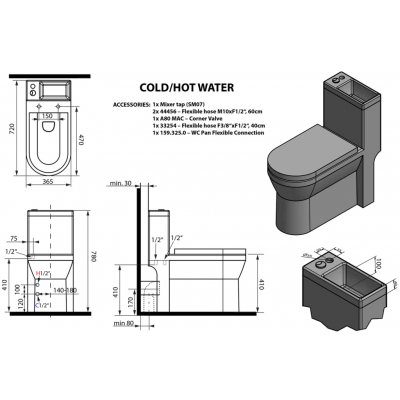 Aqualine PB104W – Zboží Mobilmania