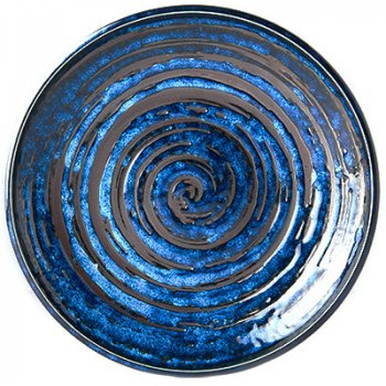 Mělký talíř Copper Swirl 20 cm MIJ